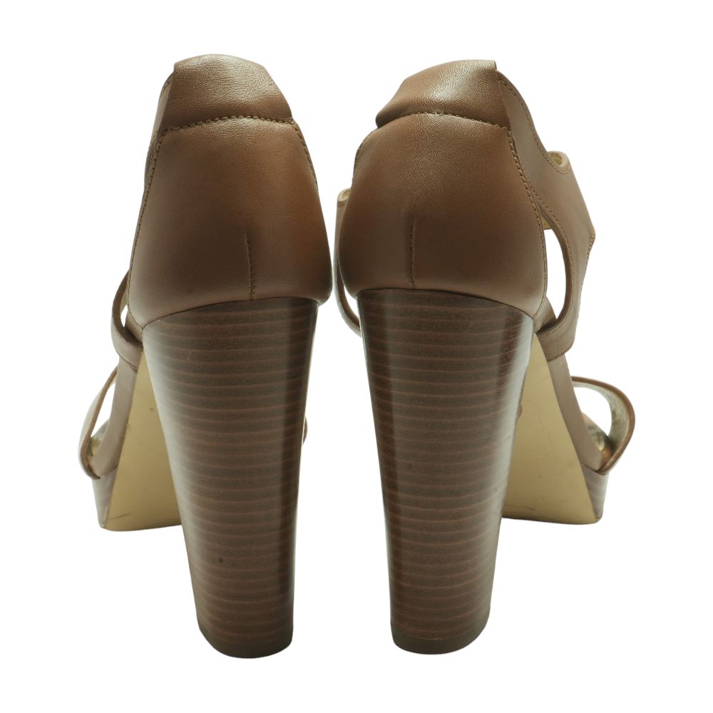 Brown Block Heels